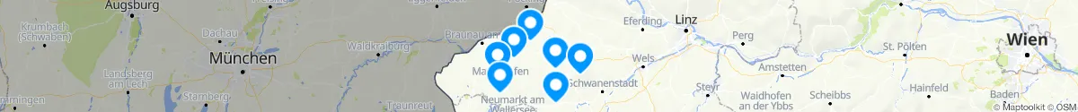 Map view for Pharmacies emergency services nearby Wippenham (Ried, Oberösterreich)